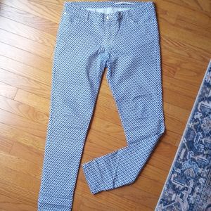 Zara Slim Fit Patterned Pants